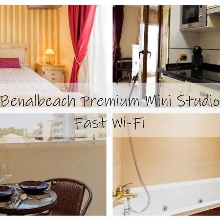 Benalbeach Premium Small Studio- 24h Access *